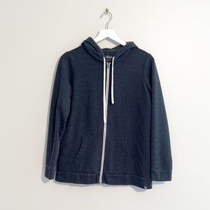 Eddie Bauer Womens Camp Fleece Full Zip Hooded Sweatshirt (Size M)